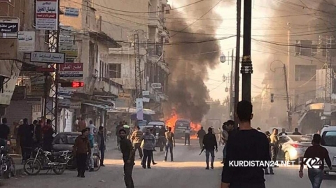 ثلاثة انفجارات متتالية تهز مدينة قامشلو